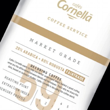 CORNELLA COFFEE SERVICE MARKET GRADE FAIRTRADE 59 1KG